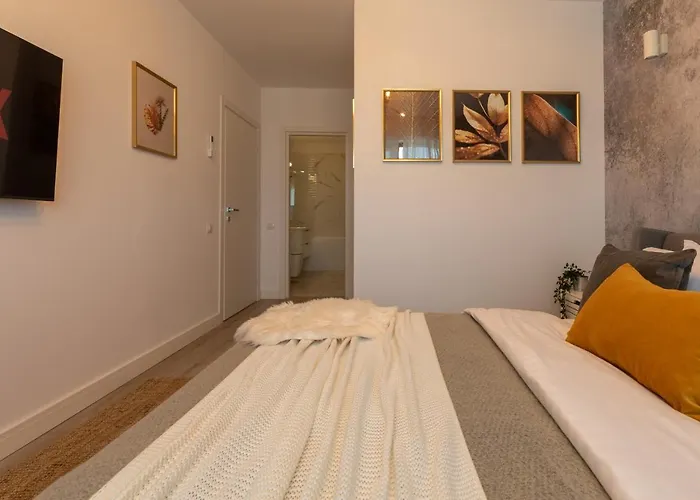 Apartament Stunning 1br Retreat In North District Bukareszt