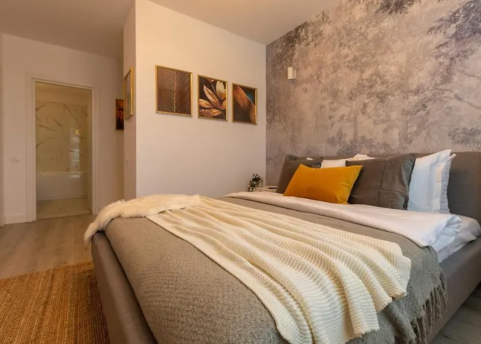 Apartament Stunning 1br Retreat In North District Bucureşti