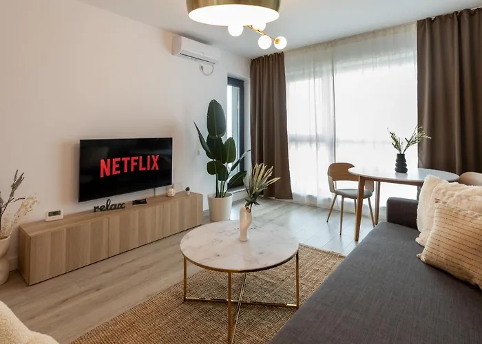 Stunning 1br Retreat In North District * Бухарест